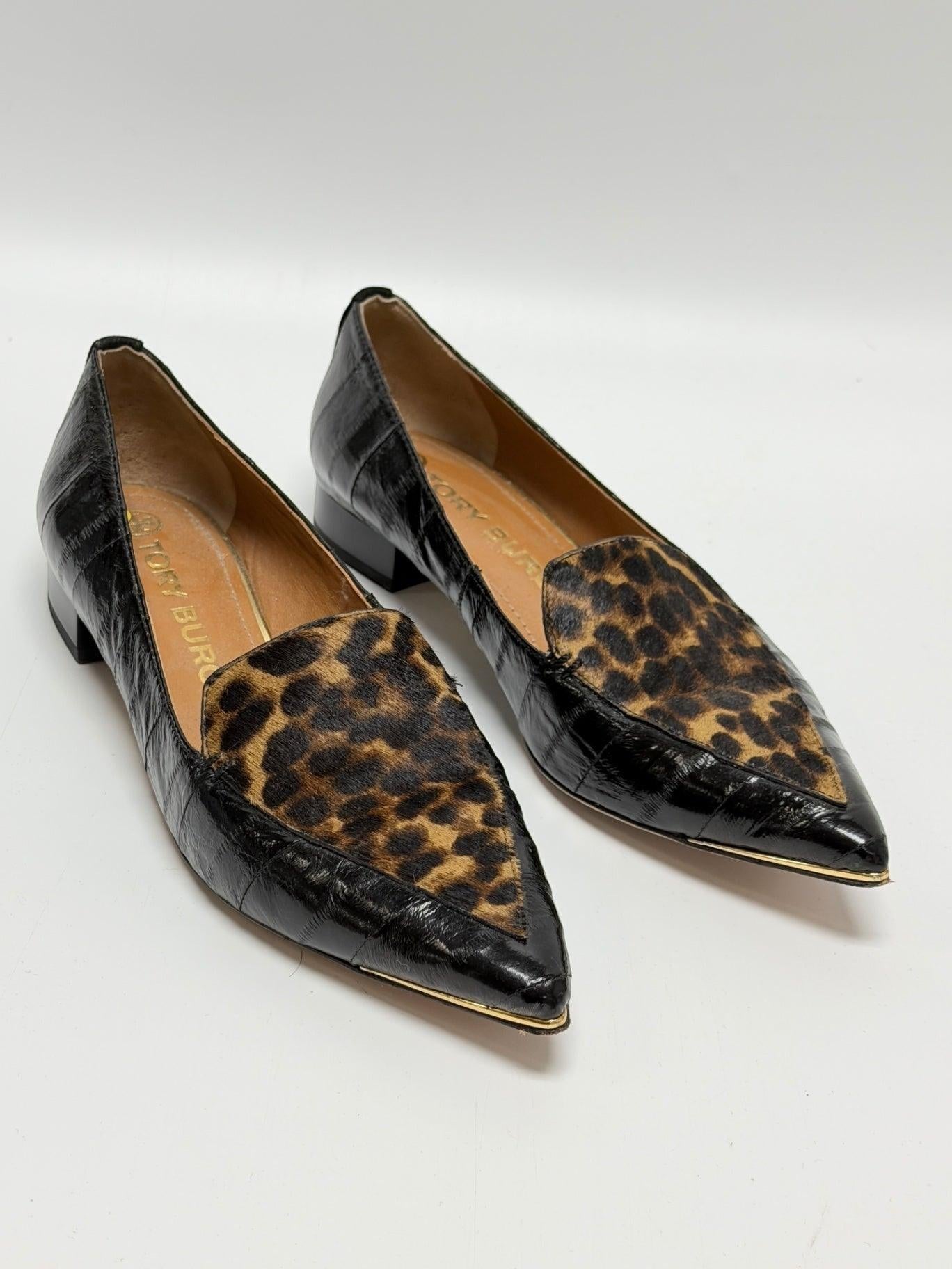 Tory Burch Animal Print Loafer Size 7.5