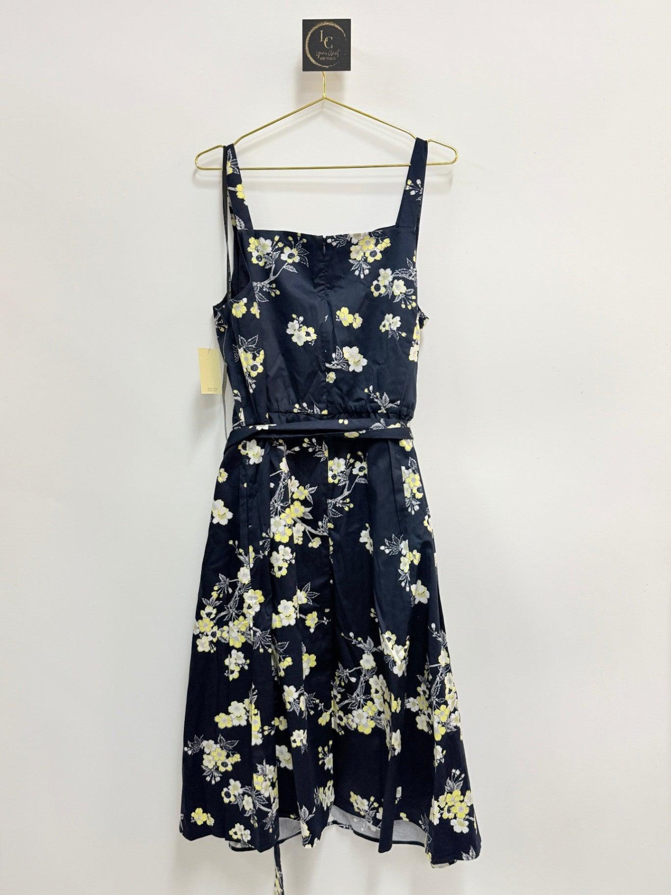 Rachel Roy Navy Floral Dress Size 20W