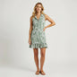 Laura Ashley Sage Floral Dress Size M