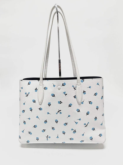 Kate Spade Large Floral White Tote