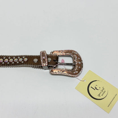 B.B. Simon Swarovski Crystal Belt Size M