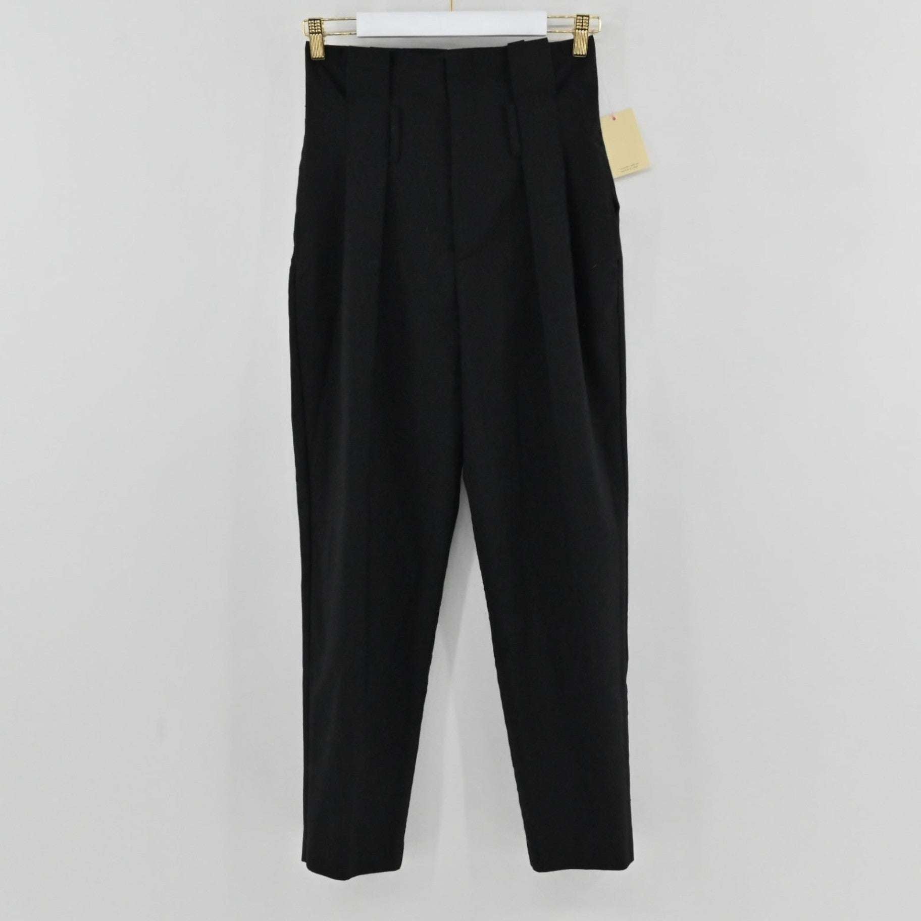 Anine Bing Black Tapered Pants Size XS