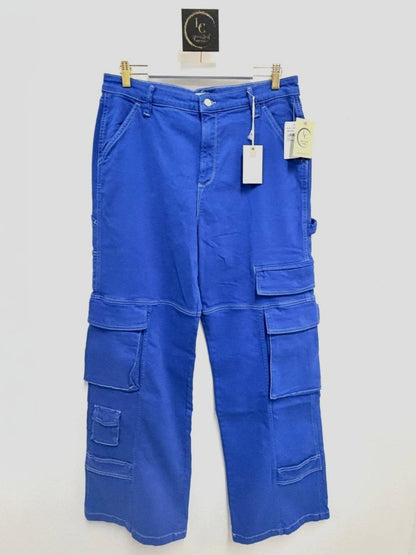 Good American Blue Pants Size 10