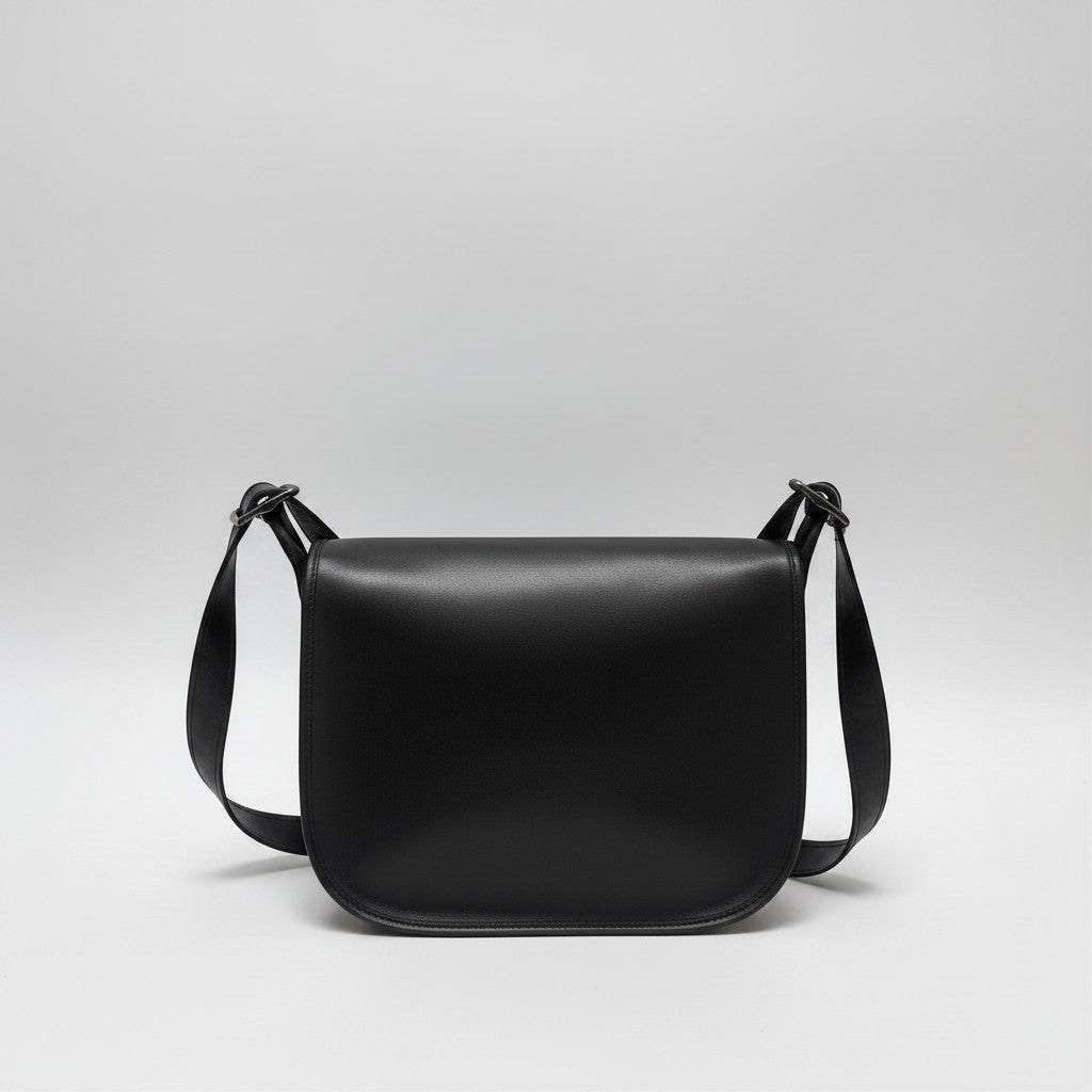 Coach 75th Anniversary Limited Edition Saddle Bag Black