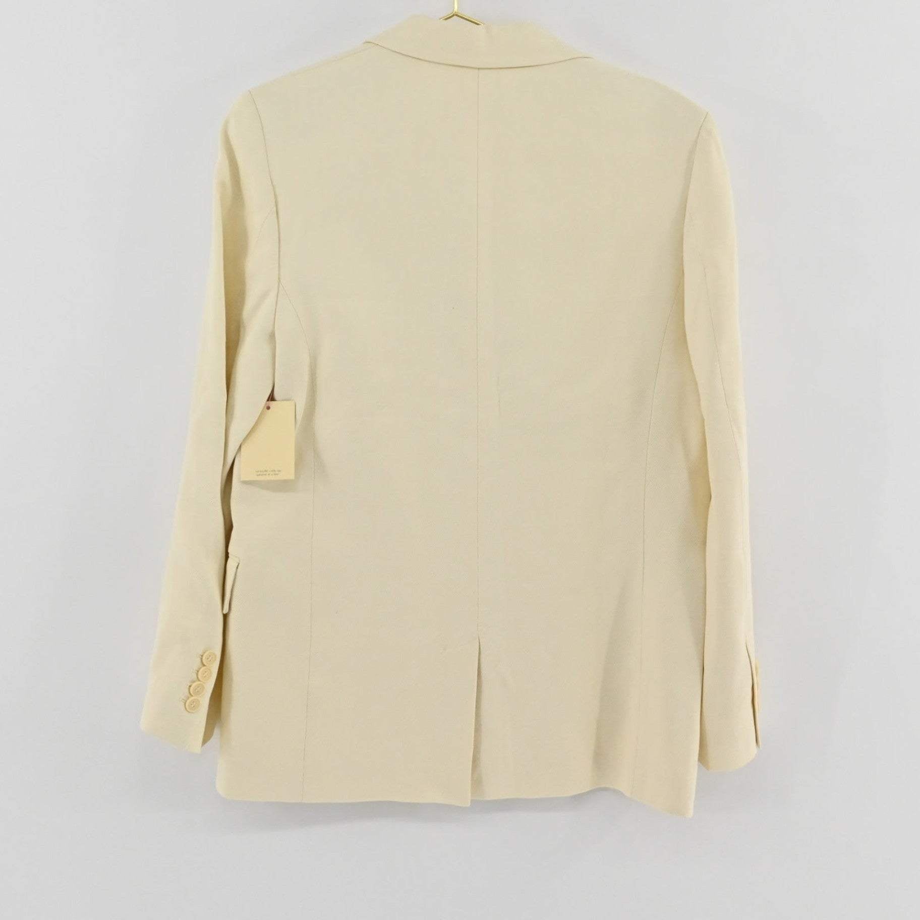 Zara Light Yellow Blazer Size S