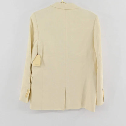 Zara Light Yellow Blazer Size S
