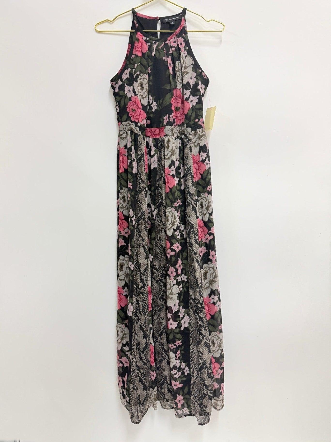INC Snakeskin/Floral Print Dress Size 6