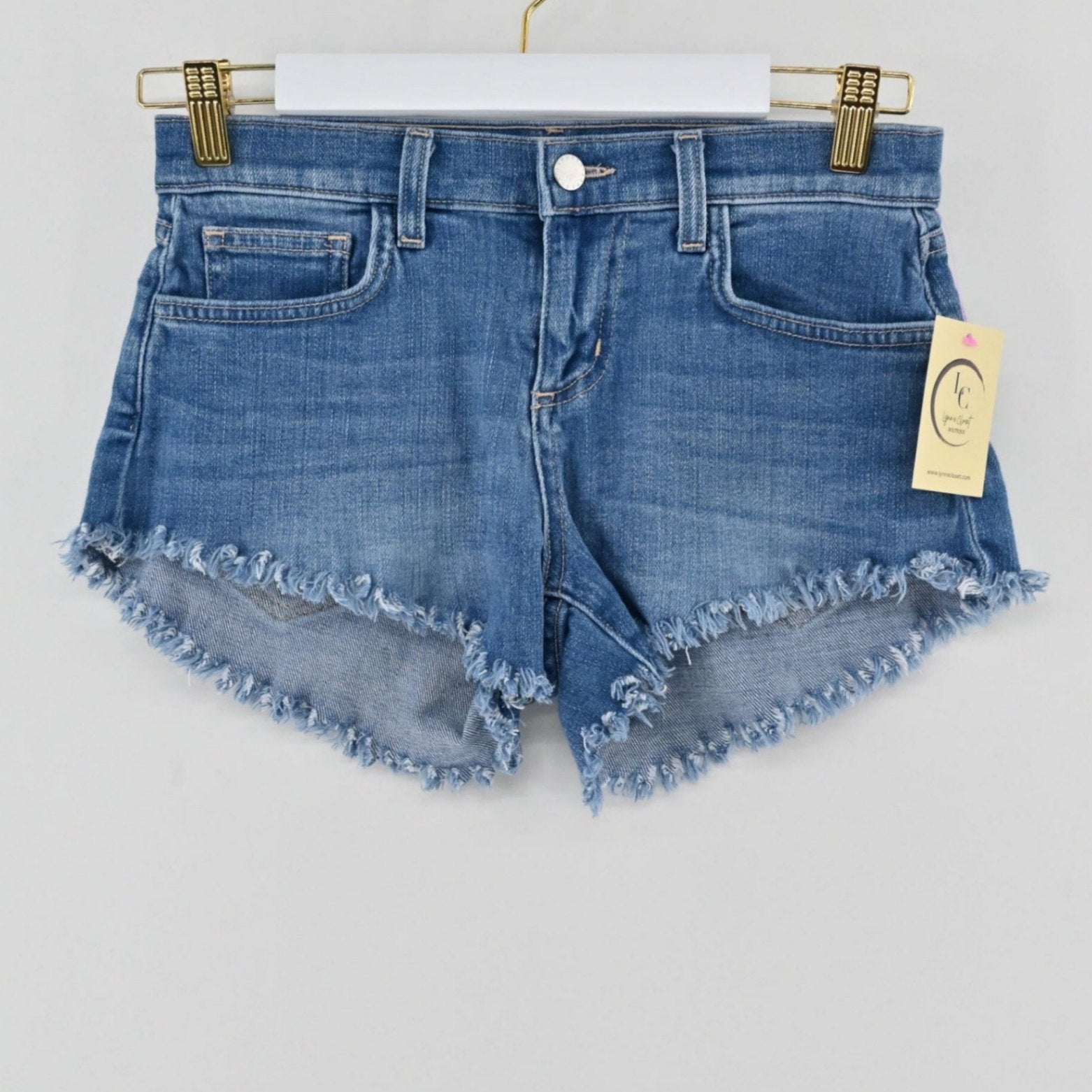 L'Agence Zoe Cut-Off Shorts Size 24