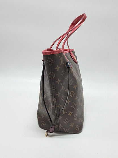 Louis Vuitton Limited Edition 2015 Monogram Totem Neverfull MM Tote Bag