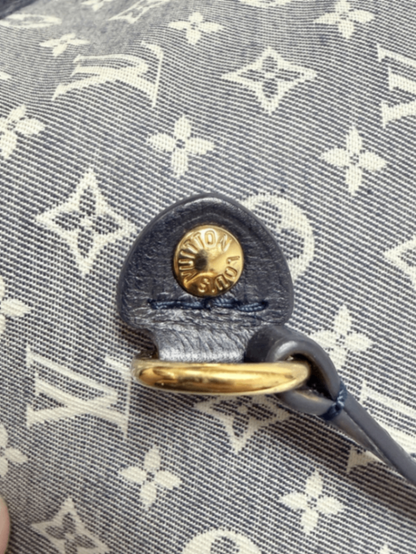LOUIS VUITTON Neverfull MM Monogram Idylle Canvas Navy Shoulder Tote Bag M40514