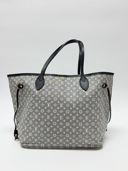 LOUIS VUITTON Neverfull MM Monogram Idylle Canvas Navy Shoulder Tote Bag M40514
