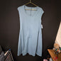 Uniqlo x Theory Blue Cap Sleeve Dress Size L