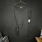 Three Dots Black Knot Front Dress Size L