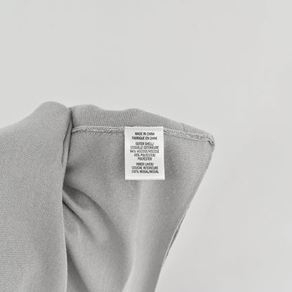 Theory Adrienne Nebulous Heather Gray Drape Front Sweater Vest Size S