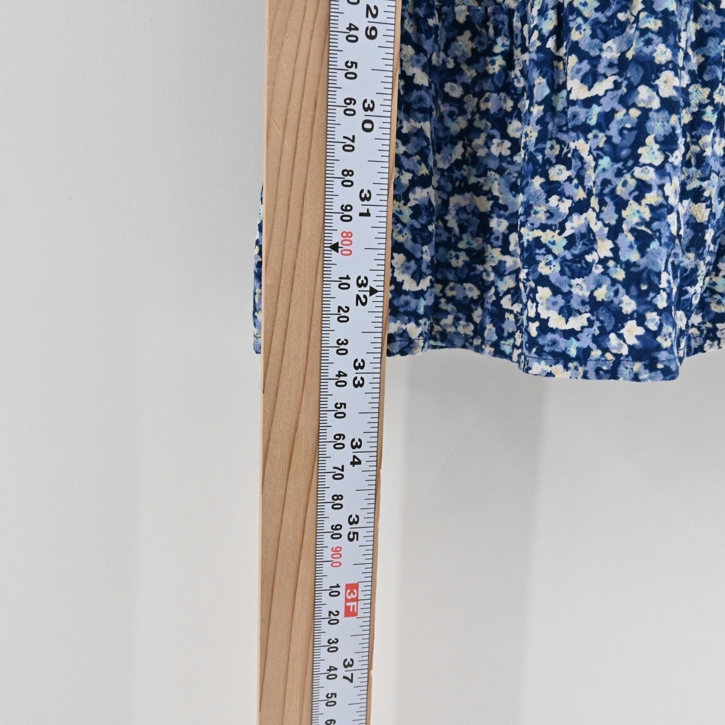 Rails Eliza Drawstring Waist Dress Size M Floral Blue Smocked Boho Chic Romantic