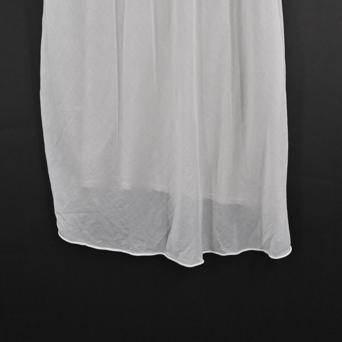 CP SHADES Top Womens Size M Tan Linen Cotton Silk Scoop Neck Short Sleeve USA