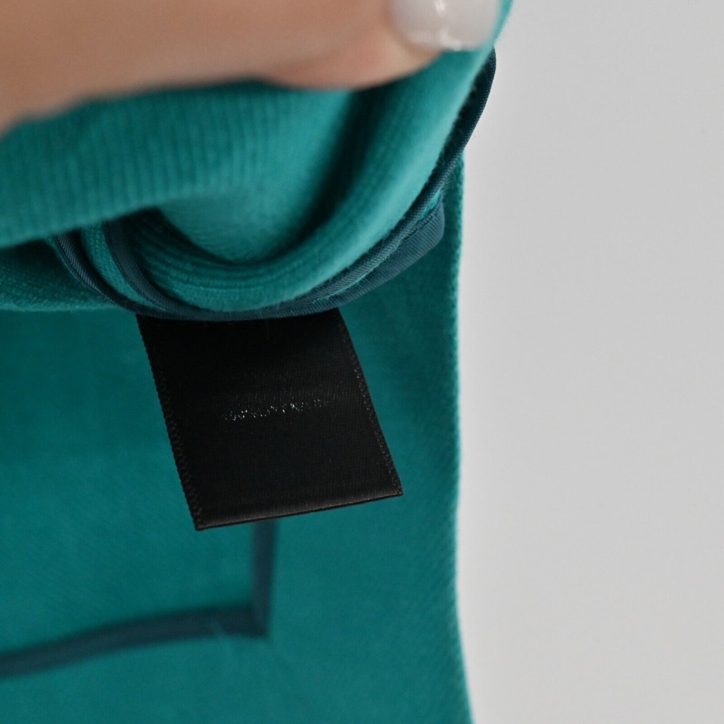 LAFAYETTE 148 Blazer Womens Size S Solid Teal Linen Button Front Pocket Collar