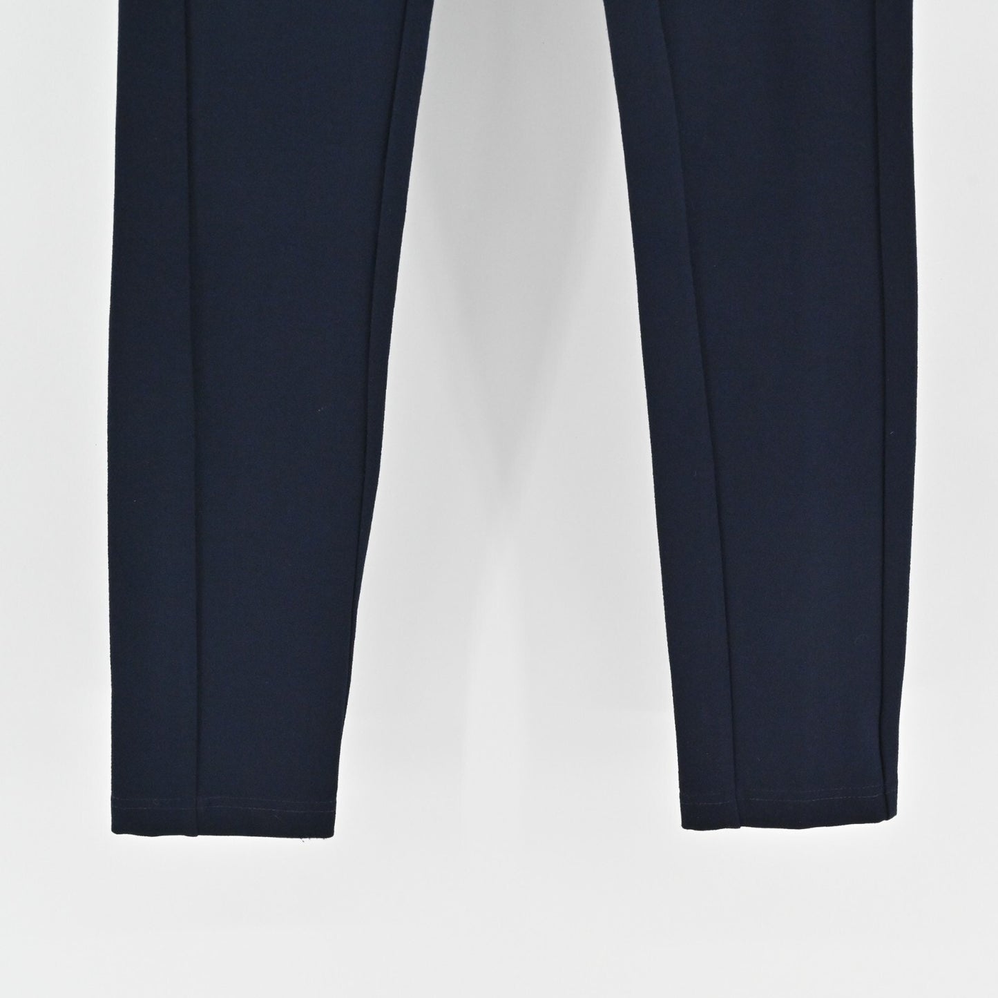 CHALAYAN Pants Womens Size 40 Navy Blue Quiet Luxury Stretch Pull On Skinny Leg