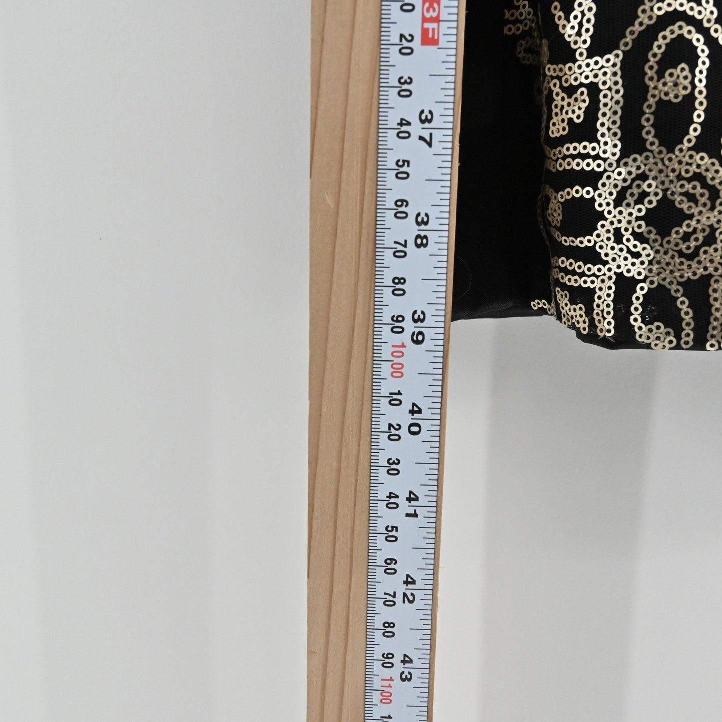 Donna Ricco Sequin Dress Size 12 Black Gold Sleeveless Retro Glam Cocktail Chic