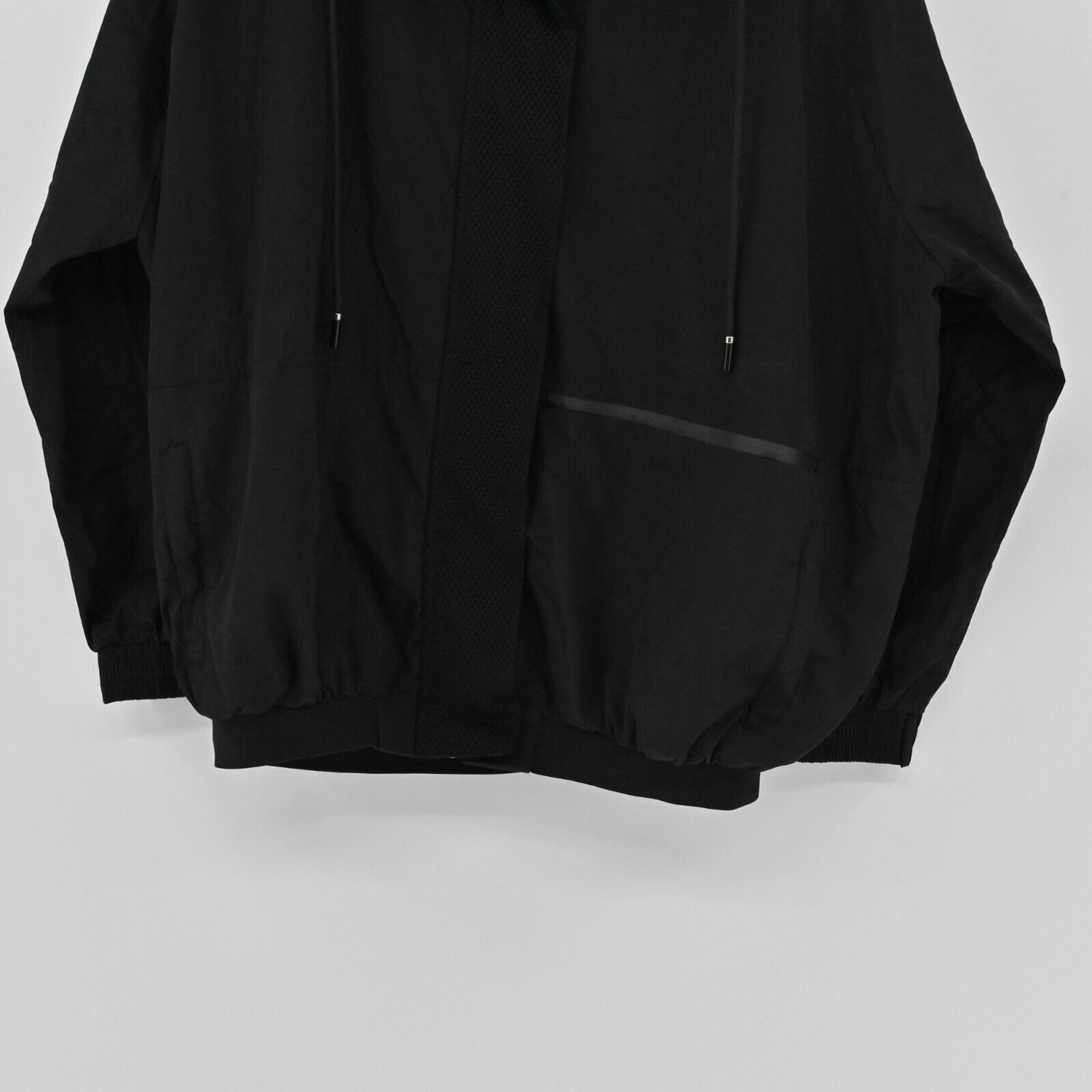 CARMAR Jacket Mens Size S Classic Black Long Sleeve Packable Hood Casual NEW