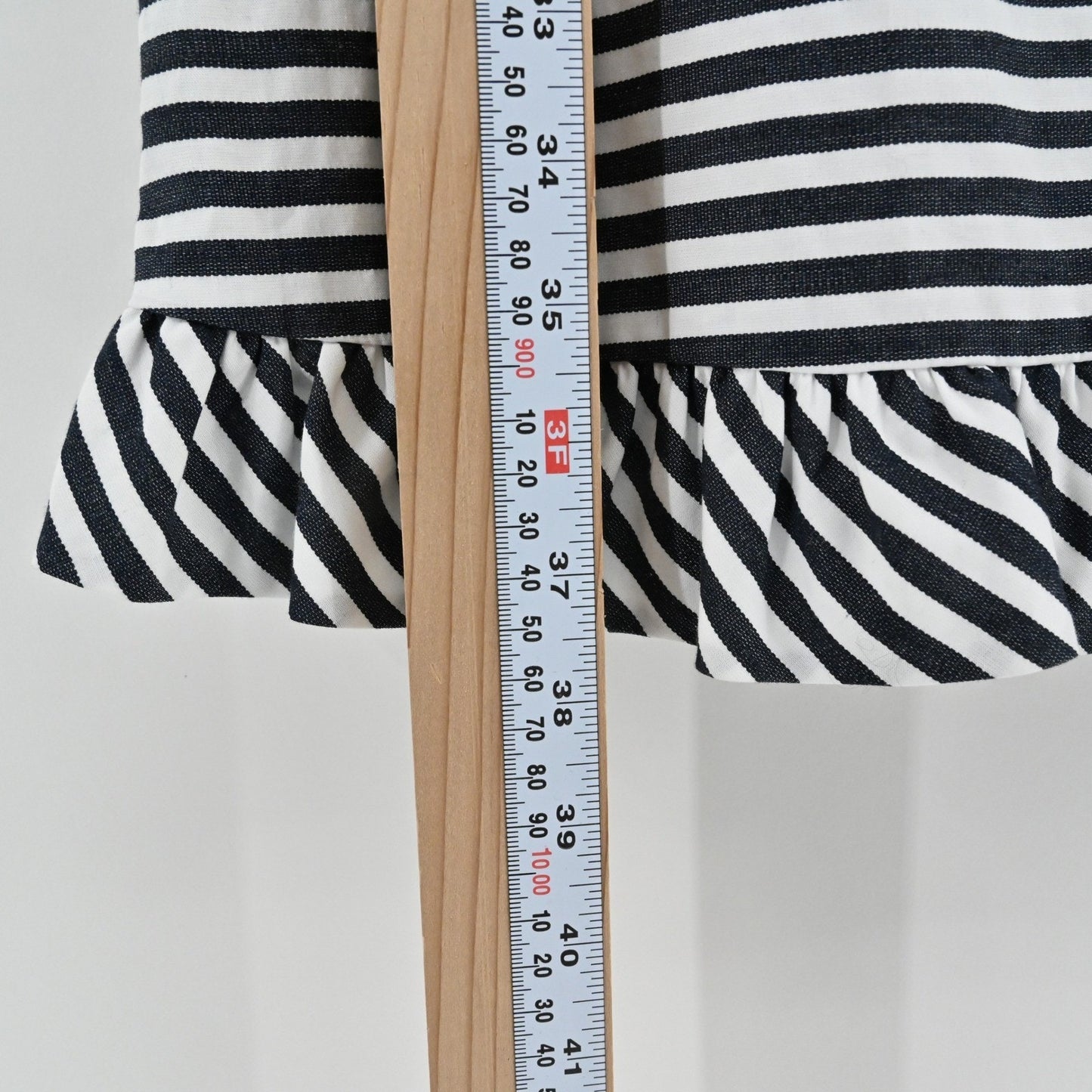 Kate Spade Striped Ruffle Dress Size 2 Nautical Sleeveless Breezy Preppy Cotton