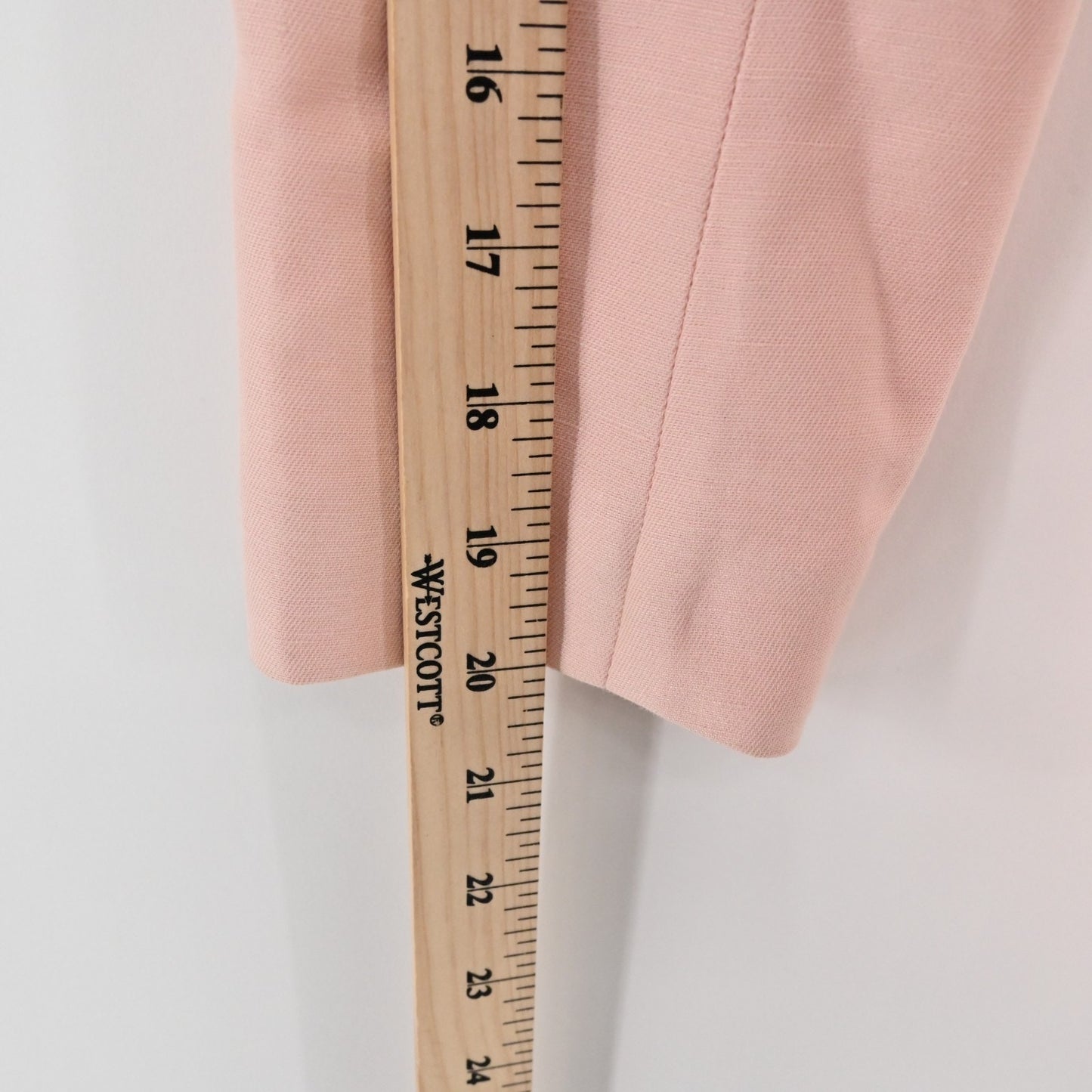 Joie Womens Pleat Front Pink Blazer Size 2 Jacket Single Breasted Linen Blend