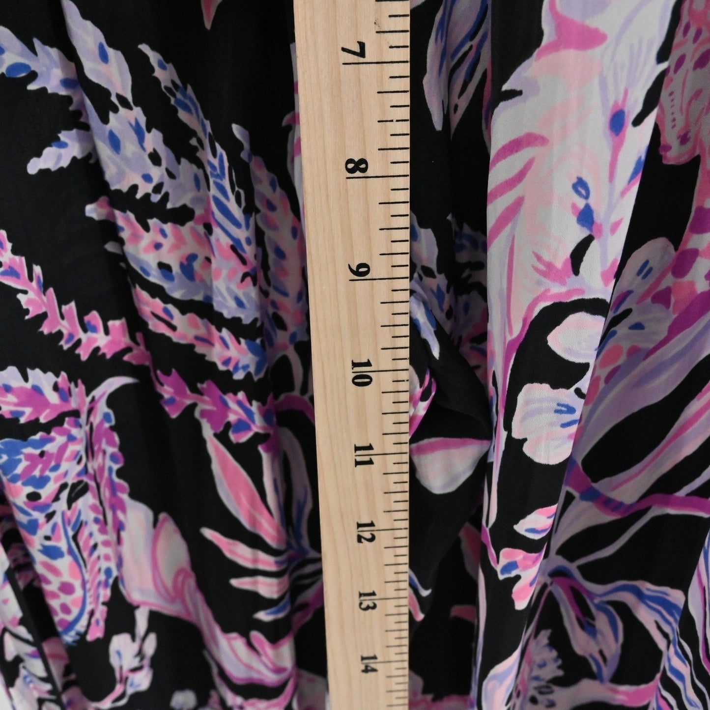 Lilly Pulitzer Pim Floral Jumpsuit Size S Onyx Wild Within Strapless Black Pink
