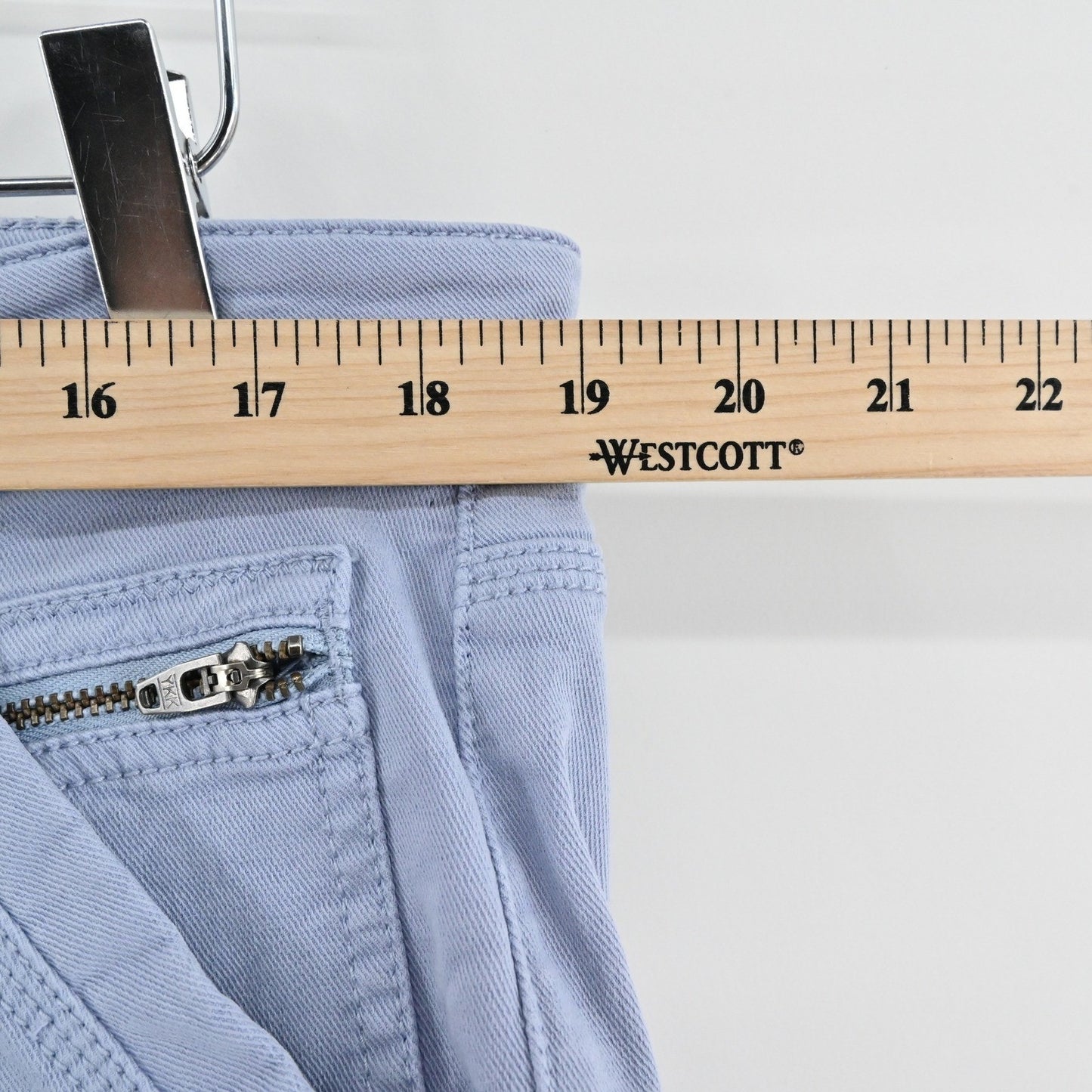 Joie Womens Park Skinny Pants Size 34 Blue Zip Pocket Utility Cargo Stretch Chic