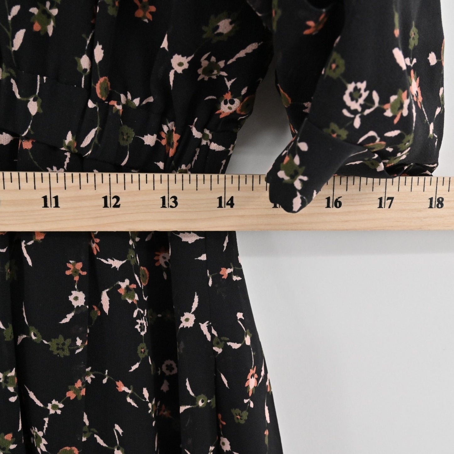 Derek Lam 10 Crosby Silk Chiffon Floral Print Dress Size 2 Cold Shoulder Lace Up