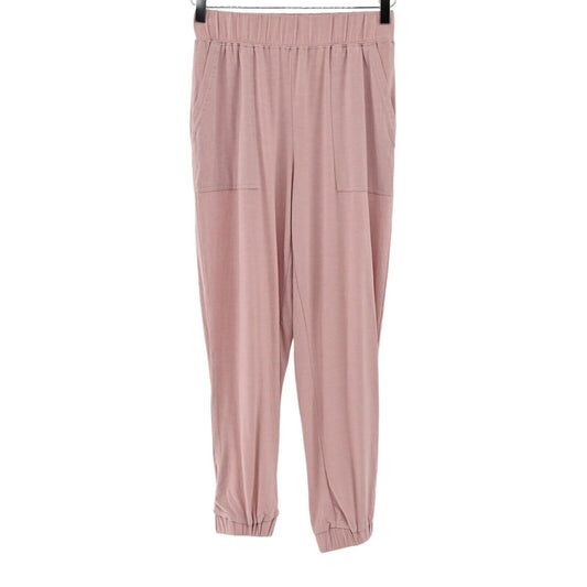 FABLETICS Pants Womens Size XS Pink RestoreKnit Elastic Waist Athletic Jogger
