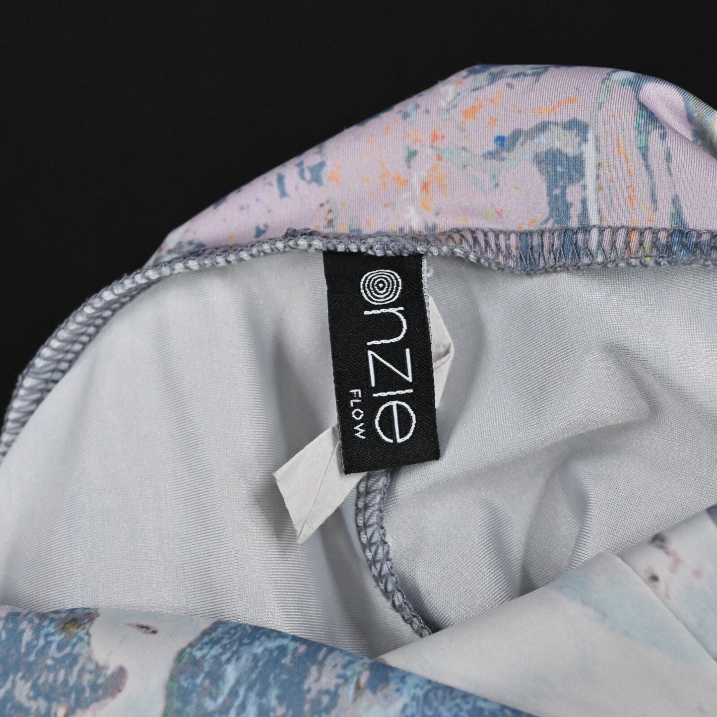 ONZIE Womens Marble Leggings Size S/M Running Athletic Yoga Pants Pull On FLOW