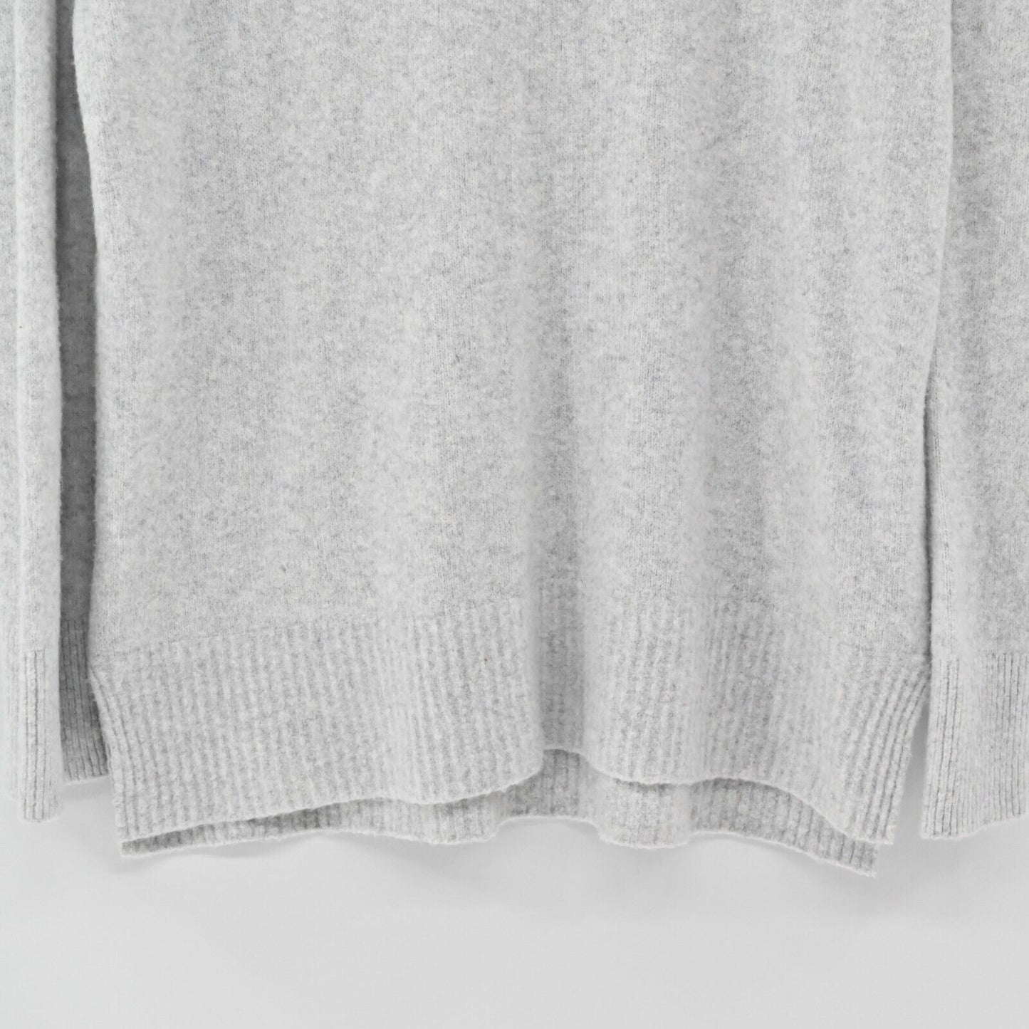 ABERCROMBIE FITCH Sweater Womens XS Grey Classic Mock Neck Knit Cozy Capsule