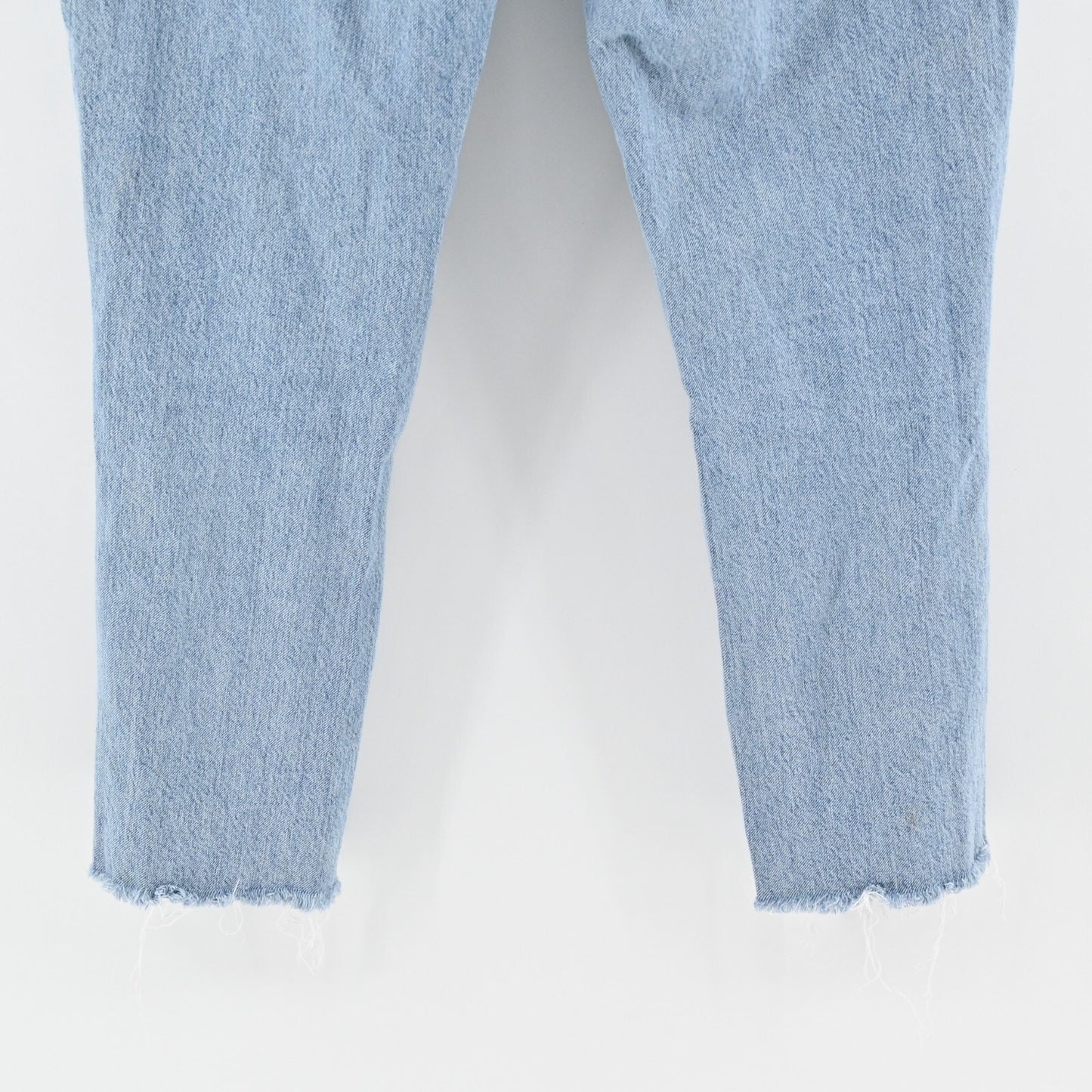 ABERCROMBIE FITCH Womens Retro Mom Jeans Size 6 Blue Denim High Rise Raw Hem