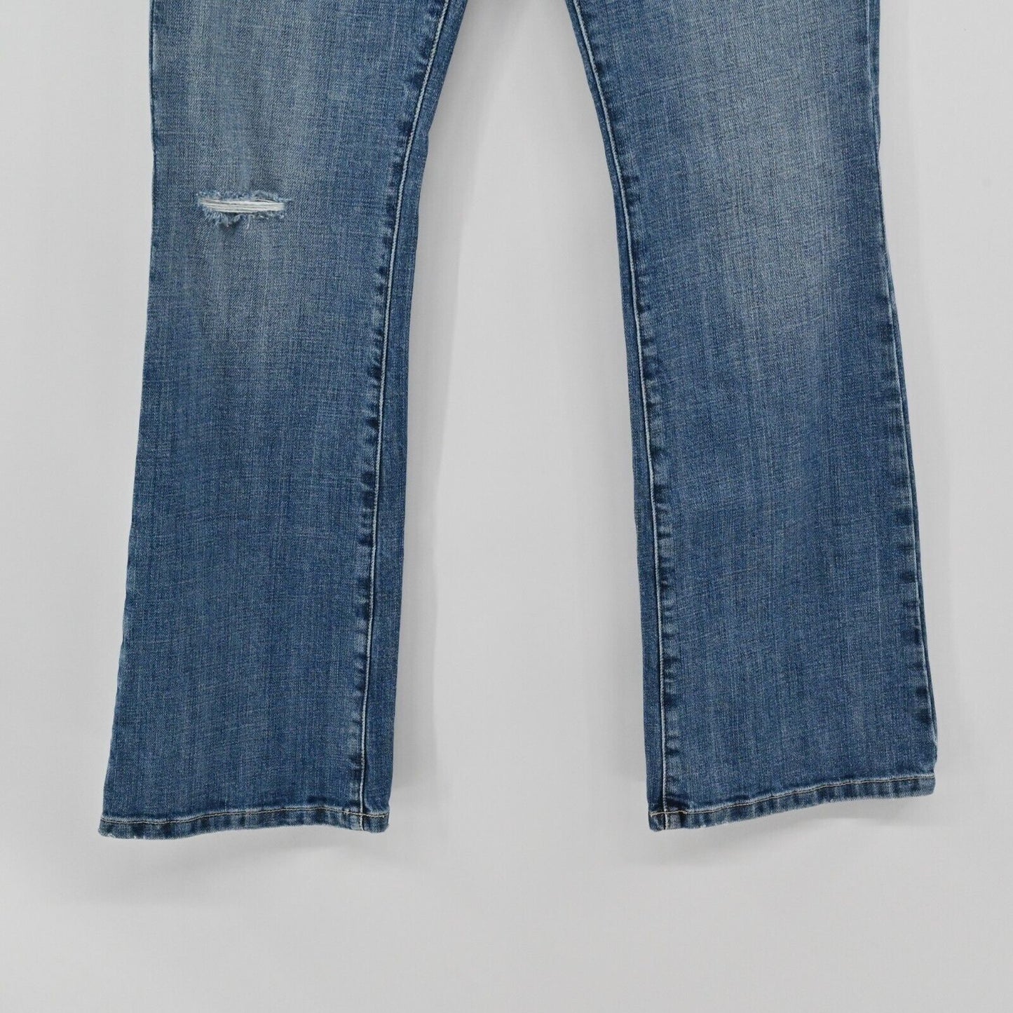 JOES Jeans Womens Size 28 Provocateur Boot Cut Blue Denim Distressed Low Rise