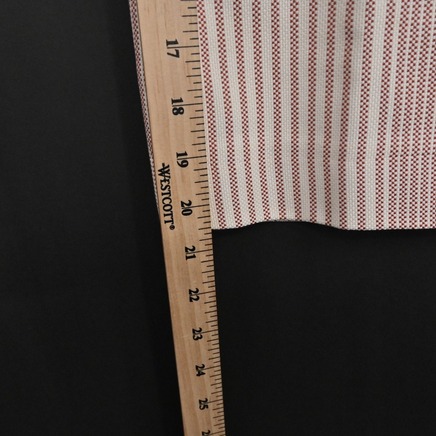 STELLA MCCARTNEY Cotton Pencil Skirt Size 38 Pink Stripe Micro Dot Corpcore