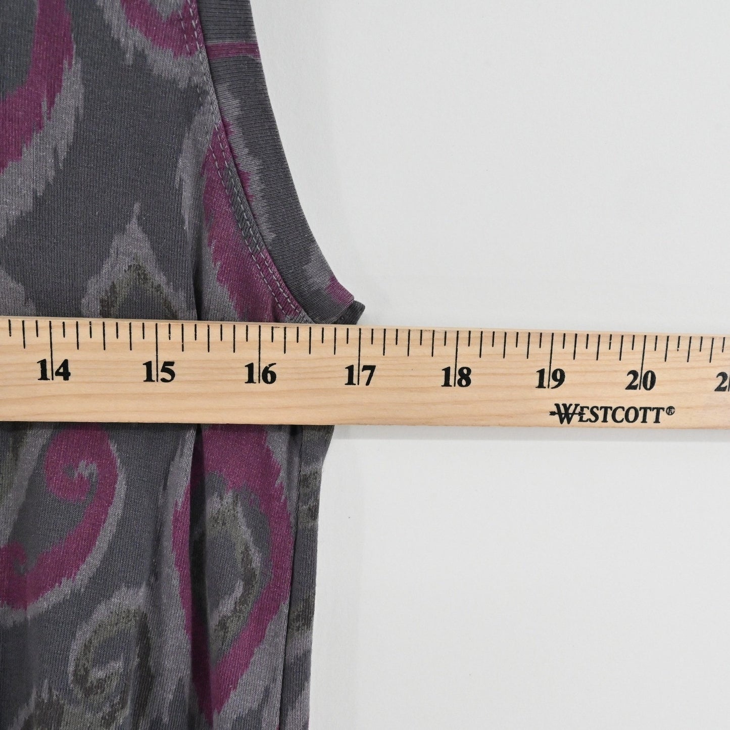 Fresh Produce Maxi Dress Size XS Sleeveless Bohemian Artistic Gray Pink Tank USA
