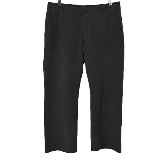 Vtg ARMANI Pants Mens Sz 36x27 Classic Straight Leg Wool Gray Pockets COLLEZIONI