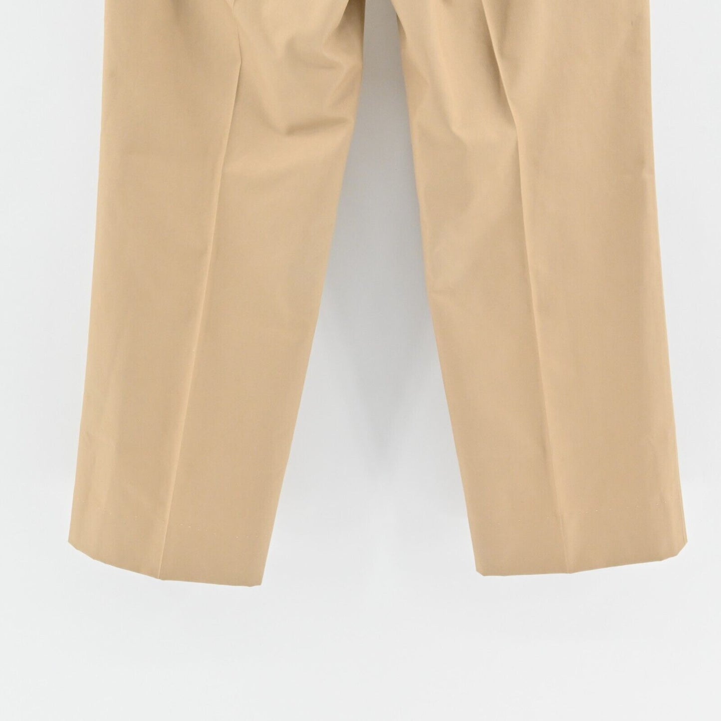 BROOKS BROTHERS Pants Womens Size 8 Wide Leg Advantage Chino Tan High Rise