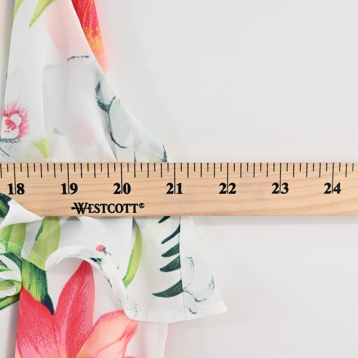 Tommy Bahama Maxi Dress L White Floral Tropical Ruffle High Low Vibrant Vacation