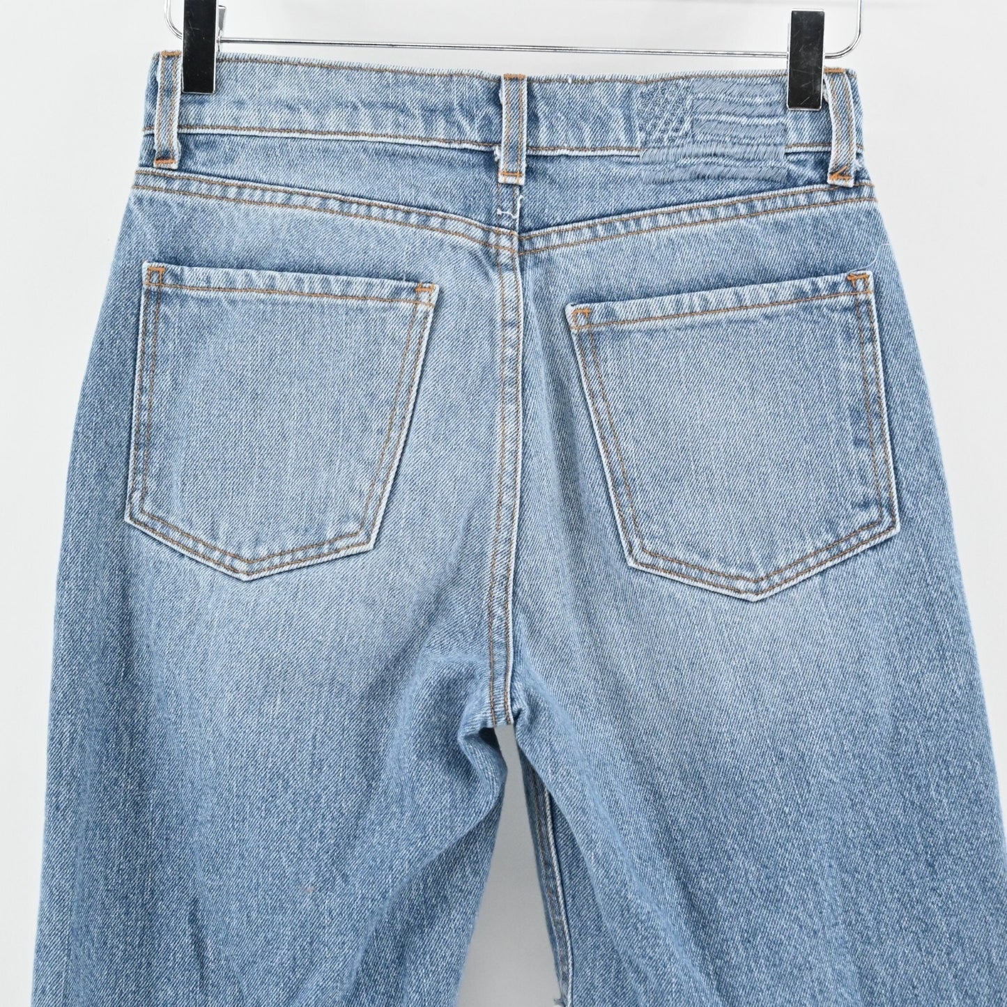 REVICE Womens Jeans Size 25 Matchmaker Love at First Sight Blue Denim Patchwork