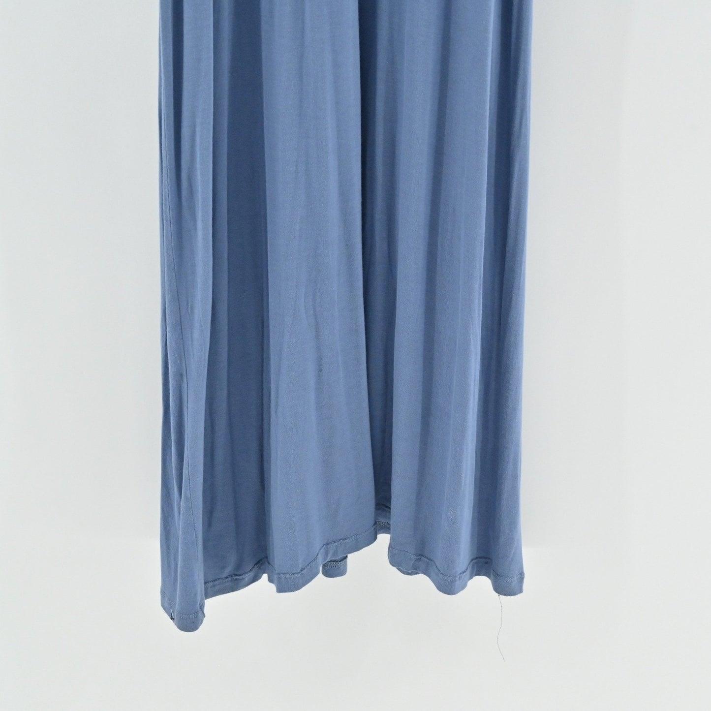 Body Glove Maxi Dress Medium Blue Sleeveless Y Back Casual Rayon Blend