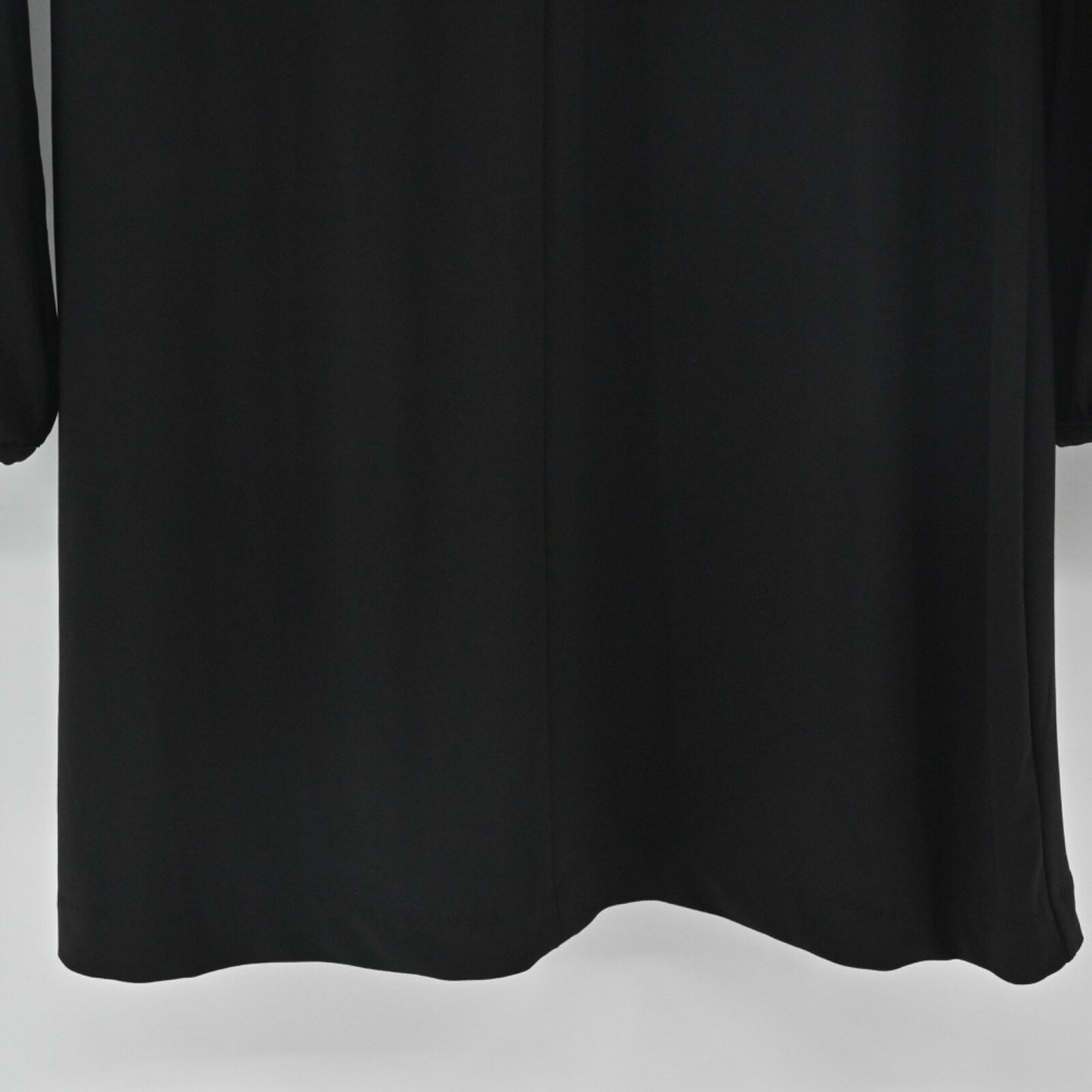 WHBM Mock Neck Knit Sheath Dress Size 2 Black Dark Romantic Whimsigoth Keyhole