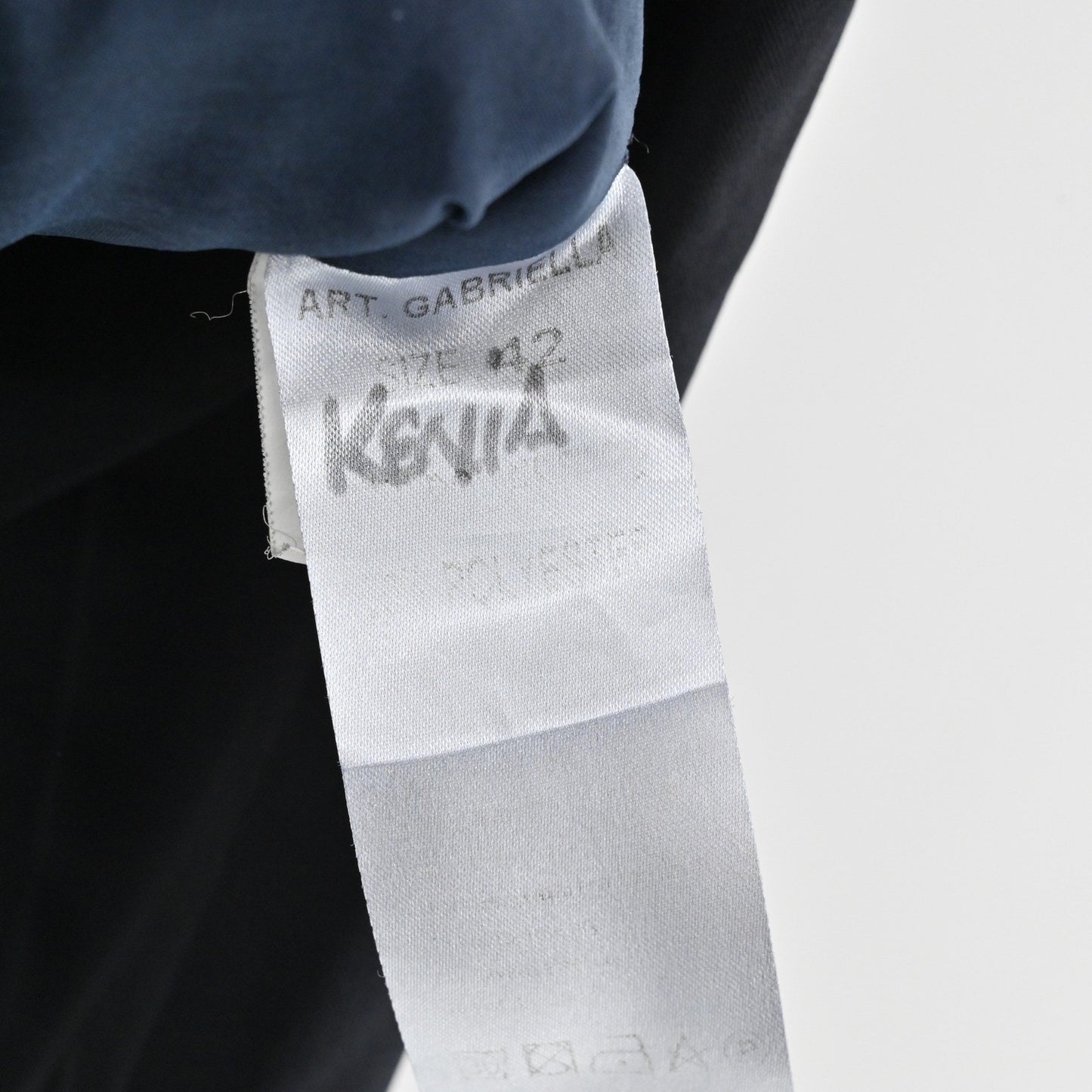 Camomilla Italia Black Zip Front Jacket Size 42 Collarless Blazer Made in Italy