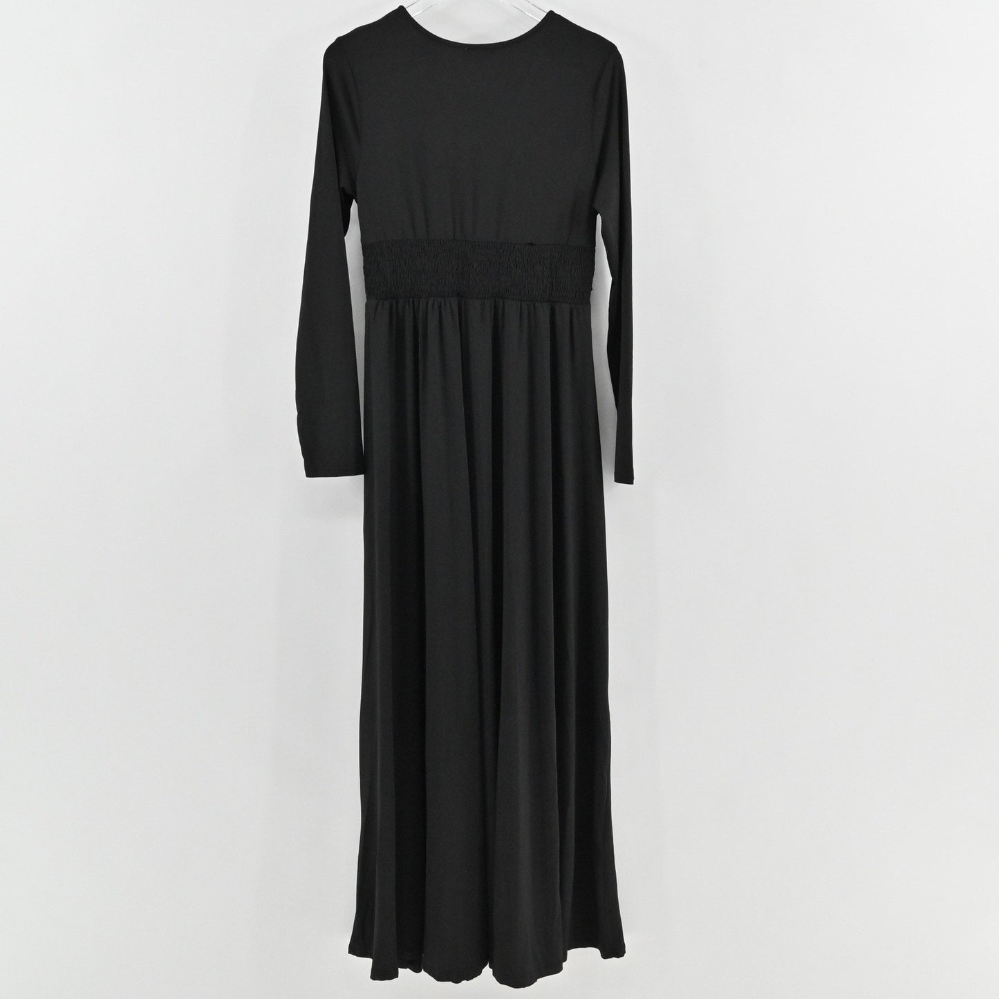Baltic Born Arianna Maxi Dress Size XL Black Whimsigoth Long Sleeve Evening Gown