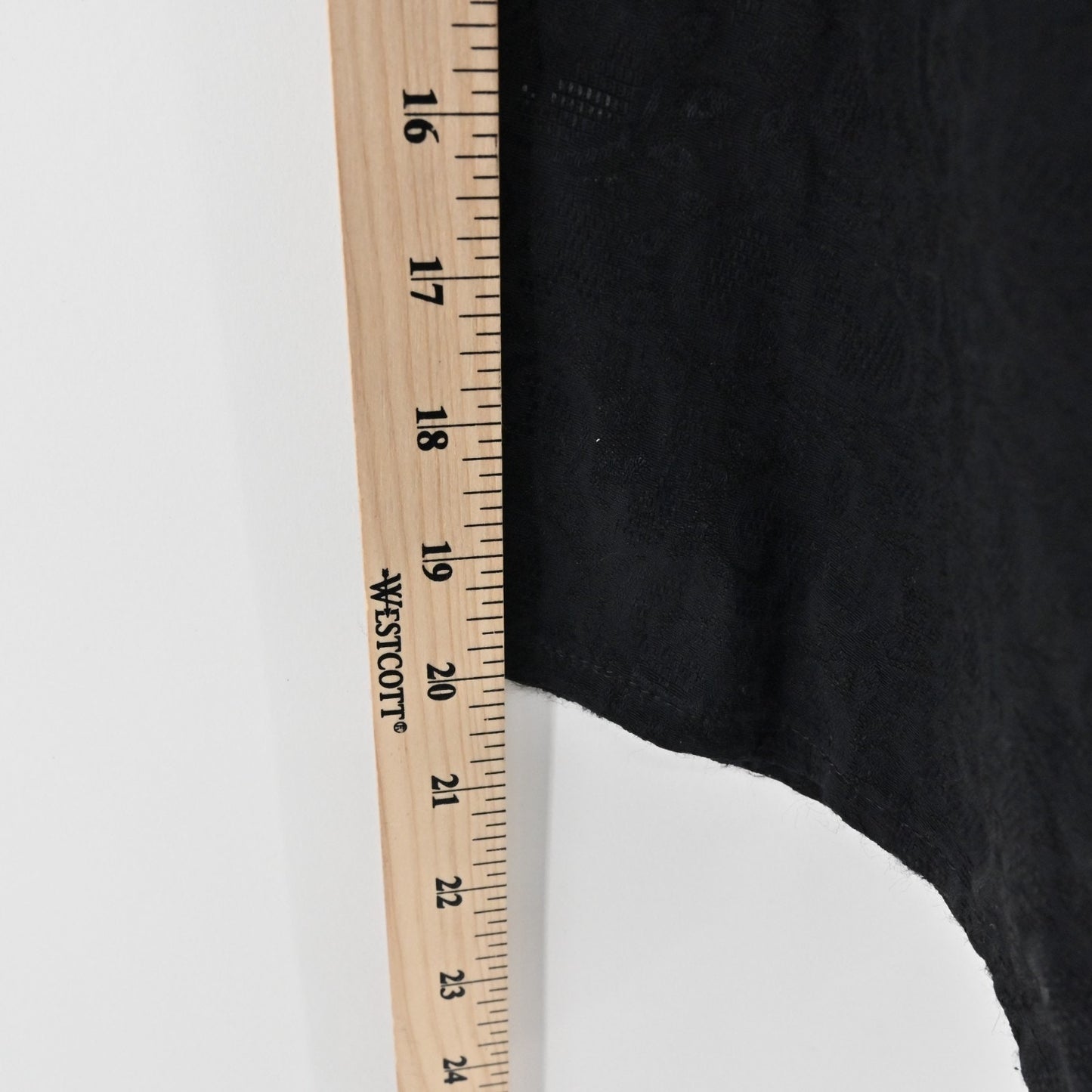 Origami Donna Jessica Black Asymmetric Top Womens Size 1 Art to Wear Lagenlook