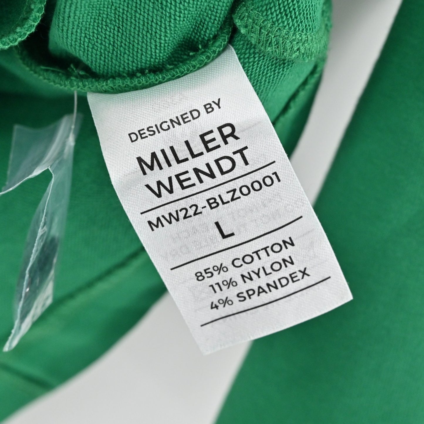 Miller Wendt Womens Ashley Blazer Size L Masters Green Star Patch Jacket NEW