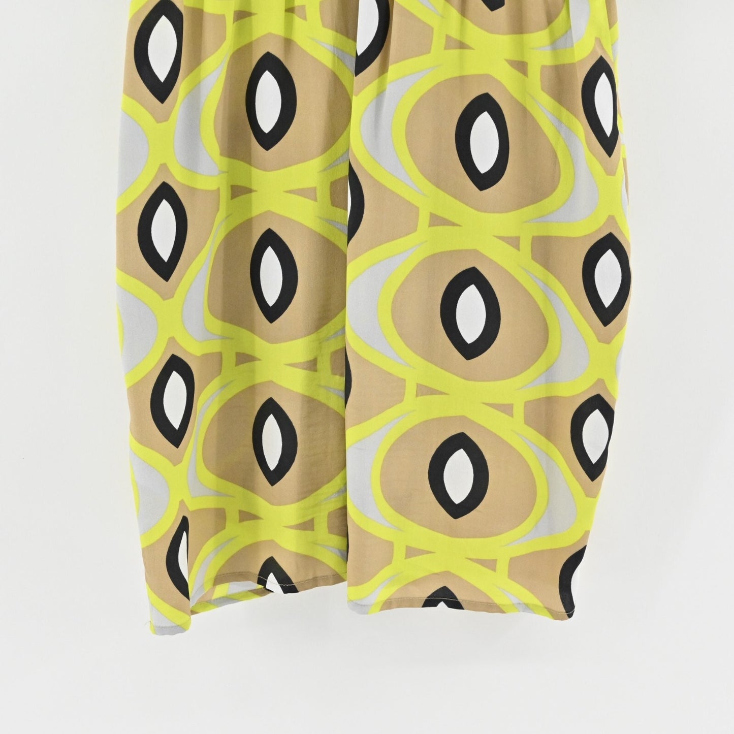 PLENTY by TRACY REESE Dress Size S Silk VNeck Tie Waist Geometric Print Mini Y2k