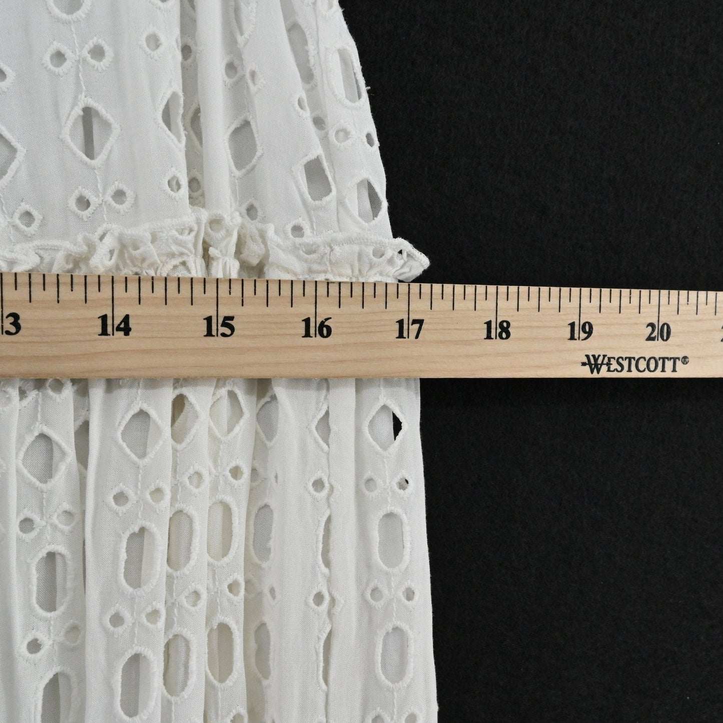 Lilly Pulitzer Indira Dress Size XXS Resort White Eyelet Sleeveless Tiered Swing