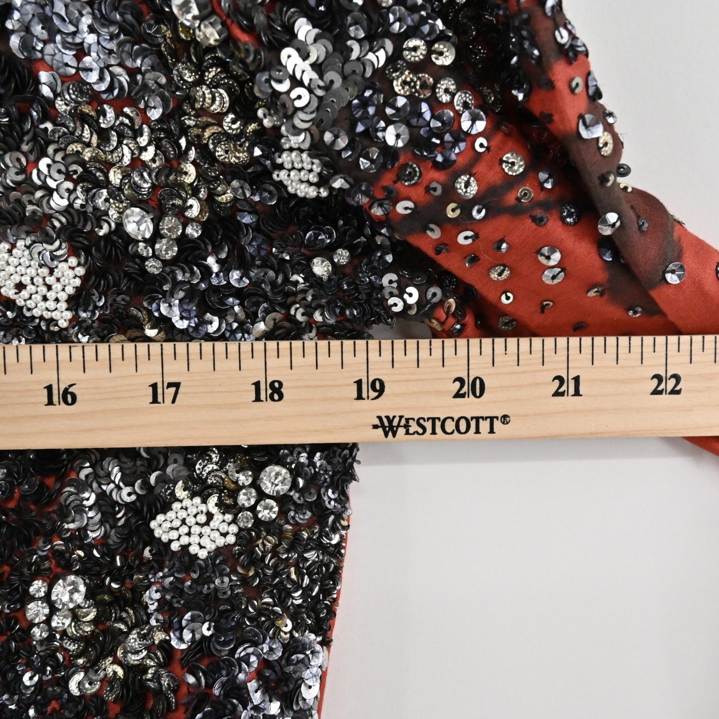 Saaksha Kinni Beaded Floral Maxi Dress Size S Gown Black Sequin Elegant Formal