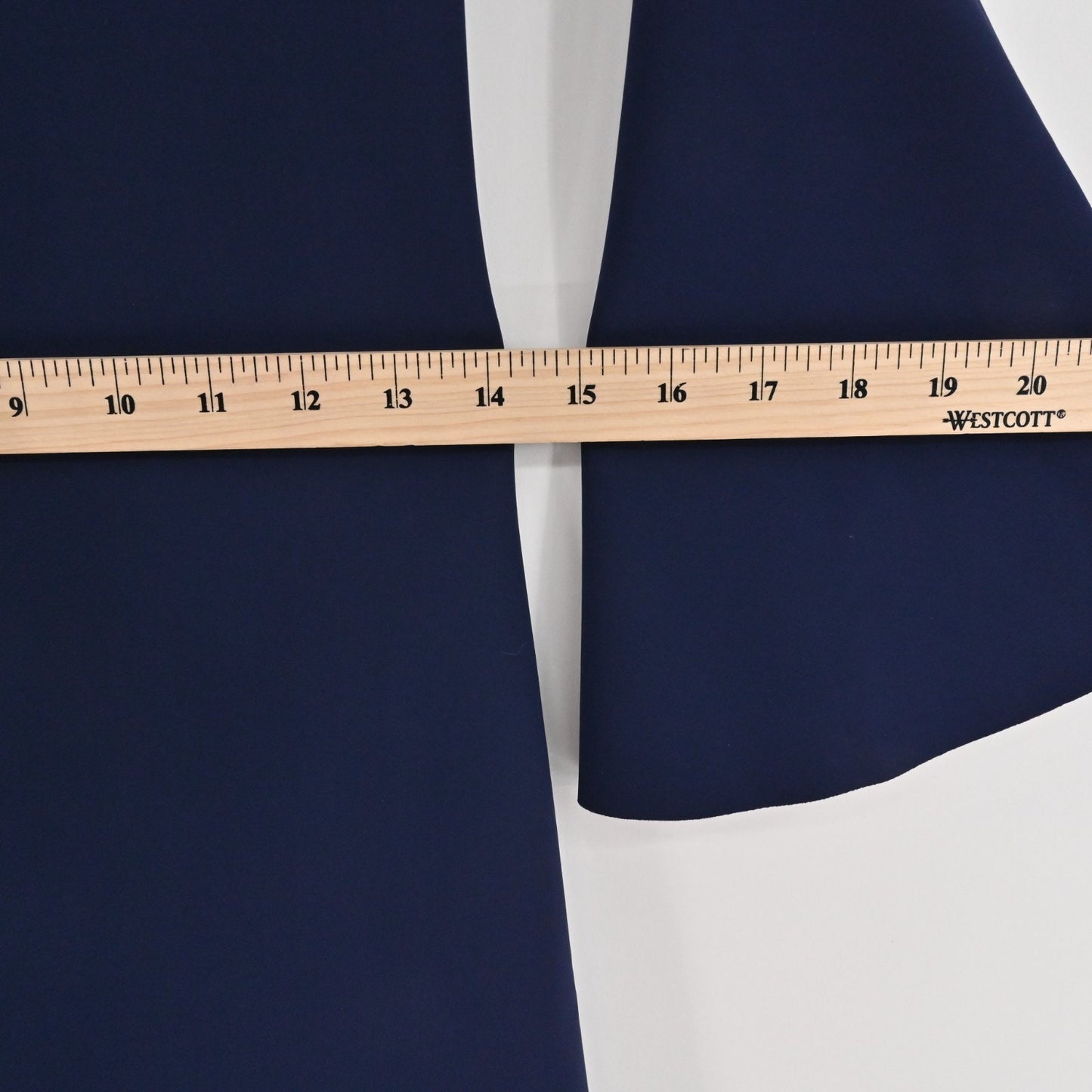 Chiara Boni Natalia Navy Blue Dress Size 38 Bell Sleeve Bateau Neck Stretch